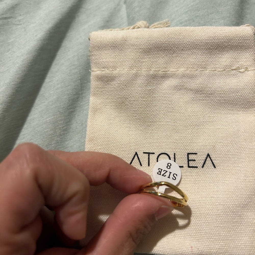 Atolea Gold Ring size 8